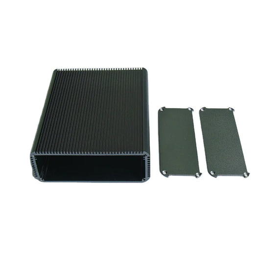 Custom Heat sink Aluminum Enclosure Box PCB Instrument Box DIY Electronic Project Case 120mm*45mm*150mm Manufacturer