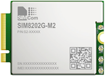 SIM8202X-M2 SIMCom Original 5G Module, M.2 Form Factor High Throughput Data Communication Standard M.2 interface Custom PCB customize