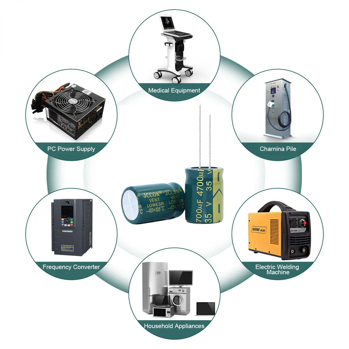 Custom 4700UF Capacitor 10V 16V 25V 50V 63V 80V 100V 4700UF16V 4700UF16V 4700UF25V 4700UF50V Aluminum Electrolytic Capacitor Manufacturer