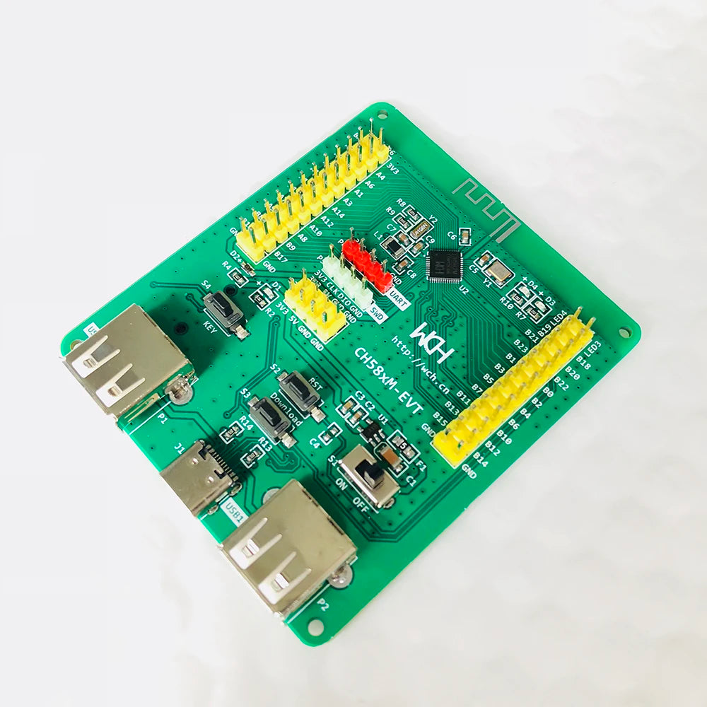 Custom CH581 CH582 CH583 Development Board Evaluation Board RISC-V Core BLE BT 5.3 Dual USB Manufacturer