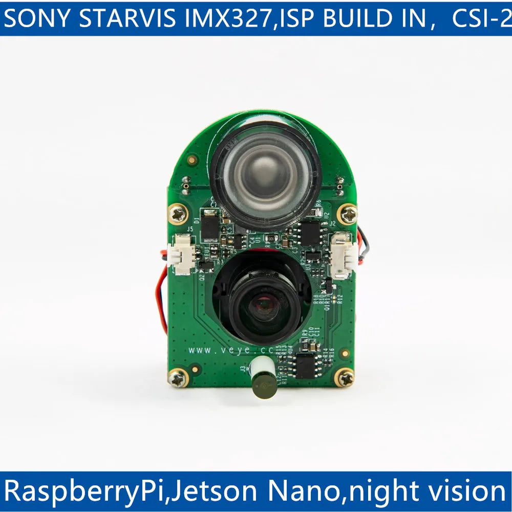 Custom VEYE-MIPI-327E infrared Night Vision for Raspberry Pi 4/3B+/3 ,IMX327 MIPI CSI-2 2MP ISP Camera Module power supply pcba board Manufacturer