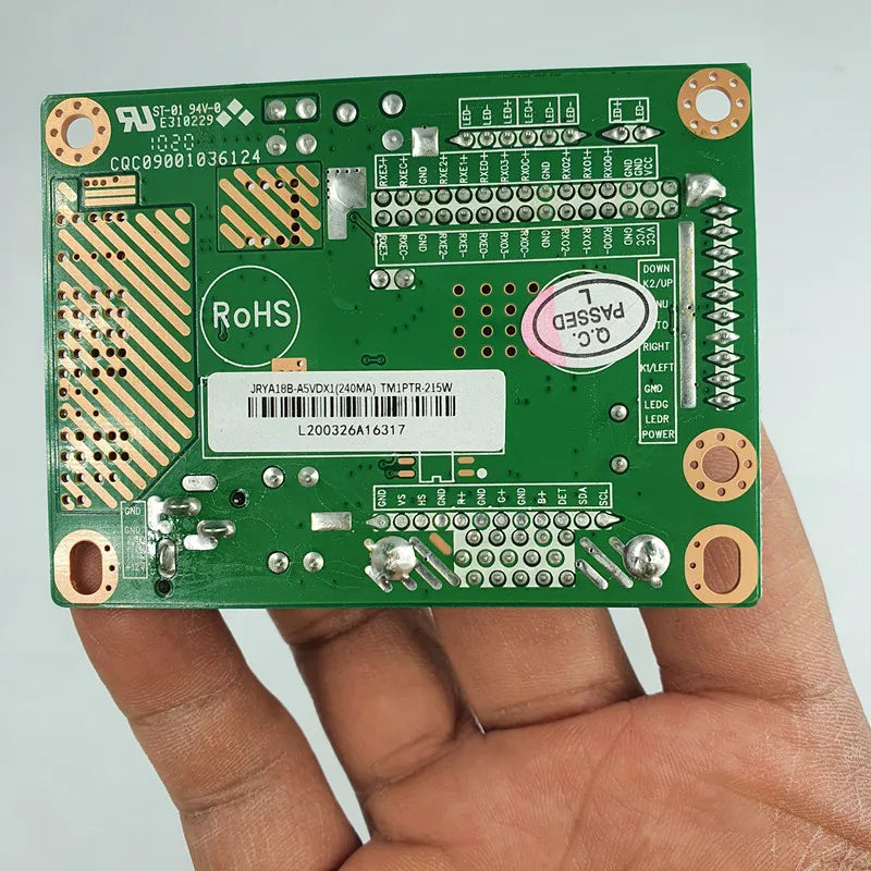 Custom    New LCD motherboard  JYR-L1PTR-KV1  JRY-W1AFHD-BV1 Provide firmware  Default 1920 * 1080Manufacturer