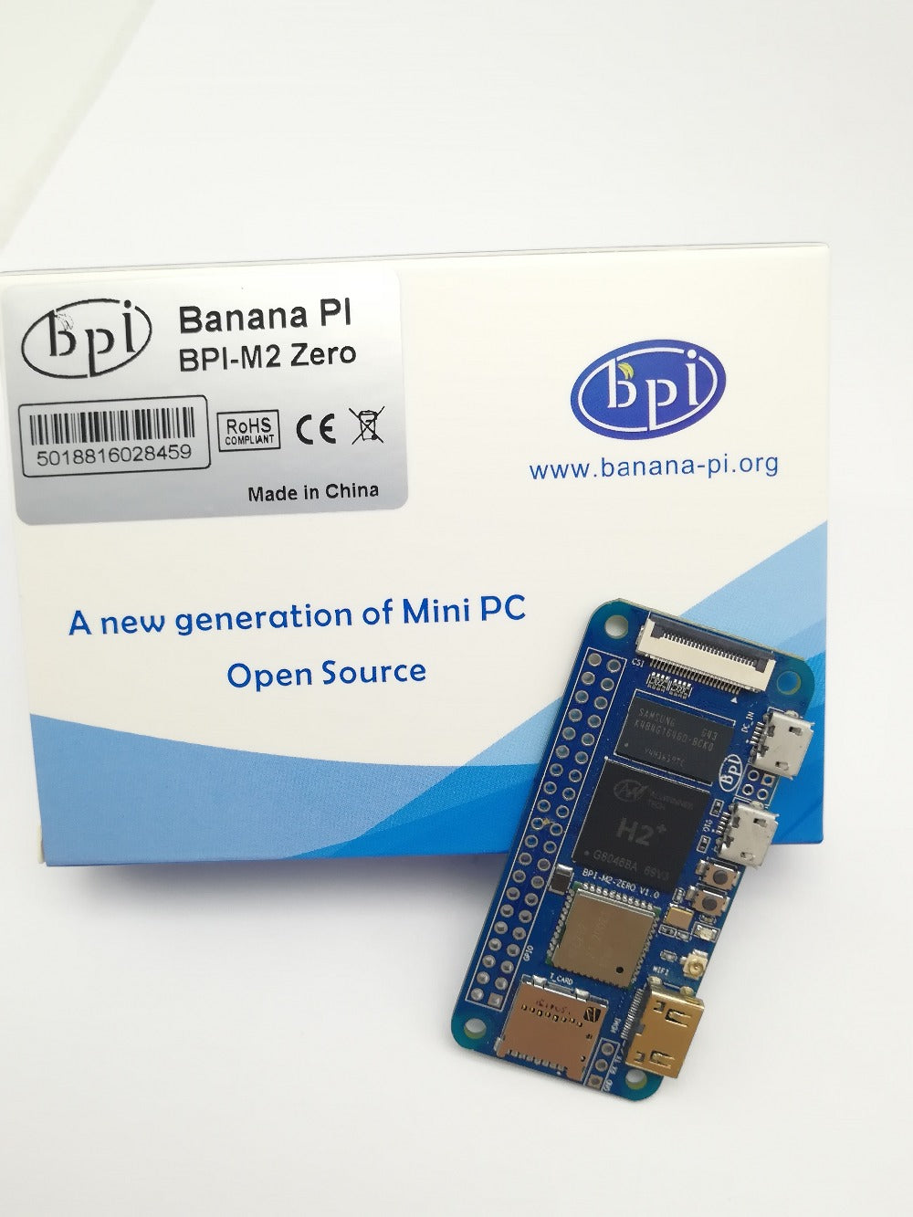 banana pi zero Allwinner H2+ Open source hardware platform BPI M2 zero all ineter face same as Raspberry pi Zero WCustom PCB