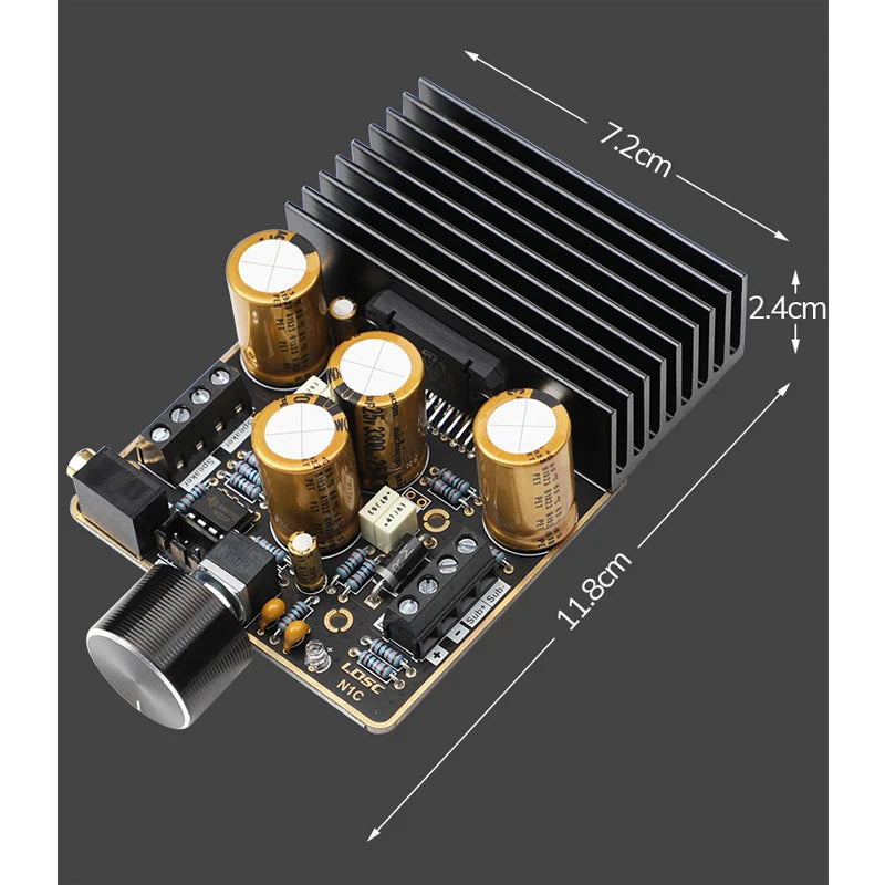 Custom TDA7850 2*50W + 2*50W 2.1 Channels Audio Amplifier Board Class AB Stereo Subwoofer Car AMP amplifier pcb assembly Manufacturer