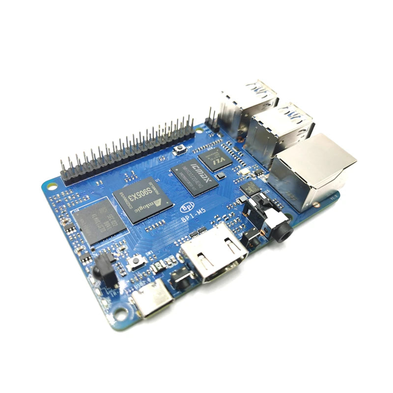 Custom Custom Banana Pi BPI M5 Amlogic S905X3 Quad Core Motherboard Open Source Hardware Development Board 4GB LPDDR4 16G eMMC Manufacturer