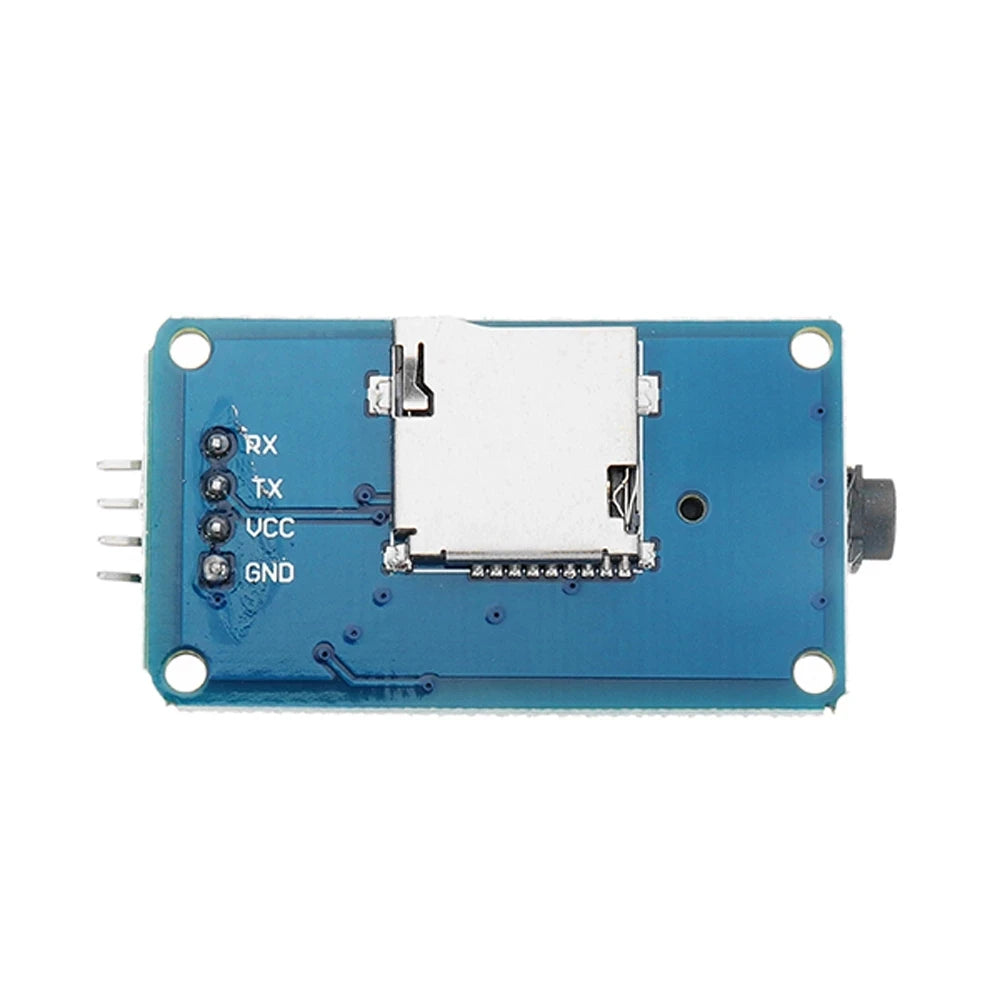 Custom 5Pcs/lot YX6300 UART TTL Serial Control MP3 Music Player Module ...