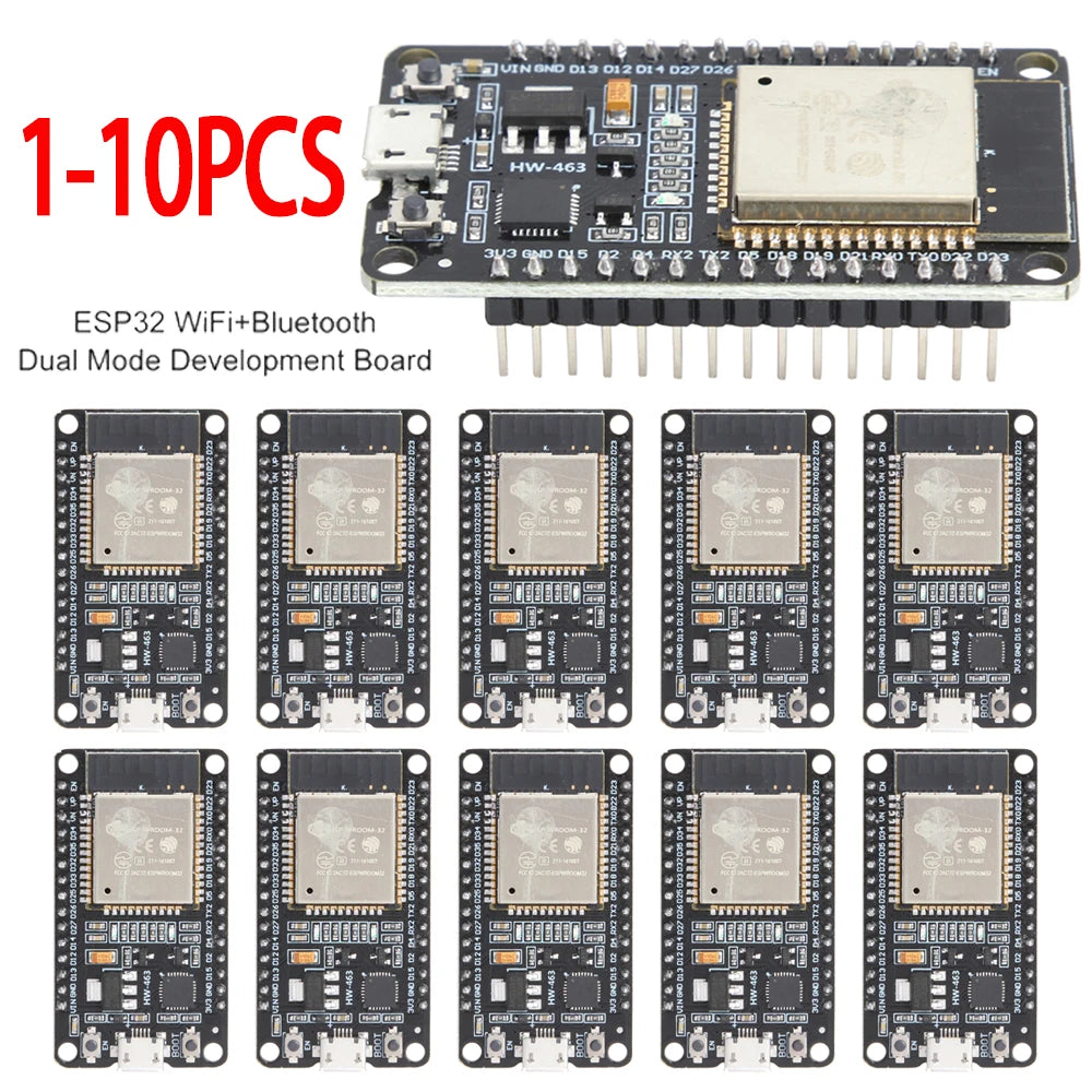 Custom 1-10pc ESP32 Development Board WiFi+BT PCB Module 30Pin Ultra-Low Power Consumption Dual Core ESP-32 ESP-32S ESP-WROOM-32 Manufacturer