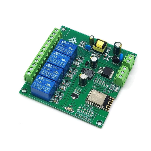 Custom AC/DC power ESP8266 WIFI four relay ESP-12F Dev board Manufacturer