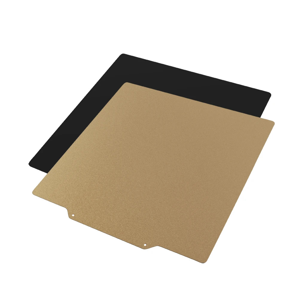 Custom 3D Printer 410*410mm Hot Bed PEI Powder Coated Spring Steel Plate Magnetic Base Double-Sided Printing for Ender 3 Manufacturer