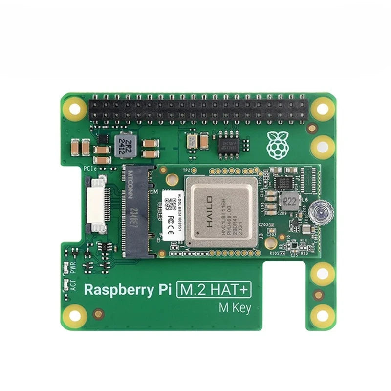 Official Raspberry Pi 5 AI Kit For Raspberry Pi 5 Combines Official M.2 HAT Hailo-8L AI Accelerator
