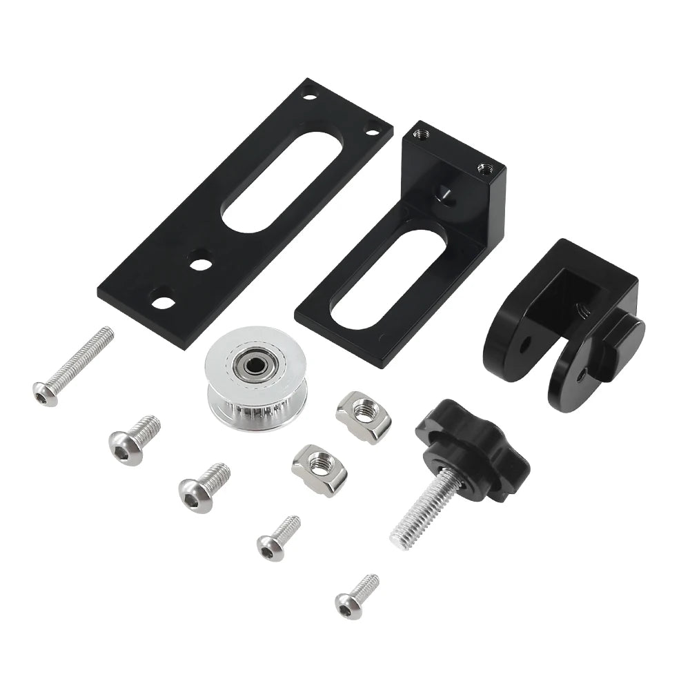 Custom 2020/2040/4040 Upgrade V-Slot Profile X Y-axis Synchronous Belt Stretch Straighten Tensioner For Creality CR10 CR10S 3D Printer Manufacturer