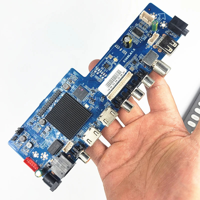 Custom  Pcba New Android smart TV motherboard  S368LA1.5  Android 9.0 Sys 4 Core 512+4G 1G+8GManufacturer