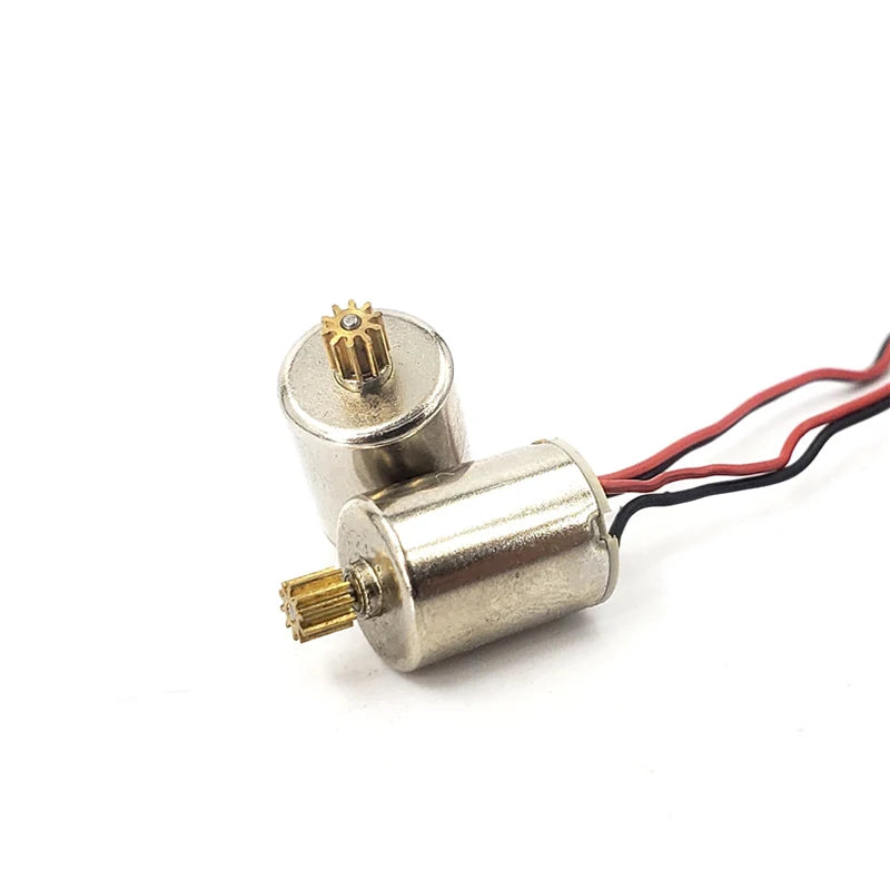 Custom 1PC Precious Mini 1013 10mm*13mm Coreless Motor DC 1.5V 3V 3.7V with 10 Teeth Metal Copper Gear for Toy Car Rain Train Model Manufacturer