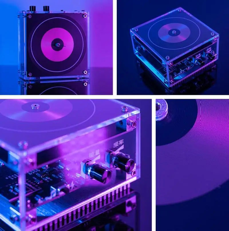 Custom High Voltage Pulse Test Apparatus/Scientific Experiments 48V2A 10CM Flat-panel  Music Tesla Coil High Frequency Manufacturer