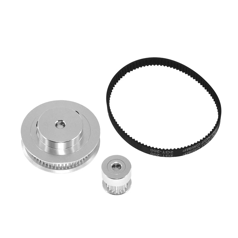 Custom GT2 Timing Belt Pulley 60teeth 20teeth  5mm/8mm Reduction 3:1/1:3 belt width 6mm for 3D printer accessories Manufacturer
