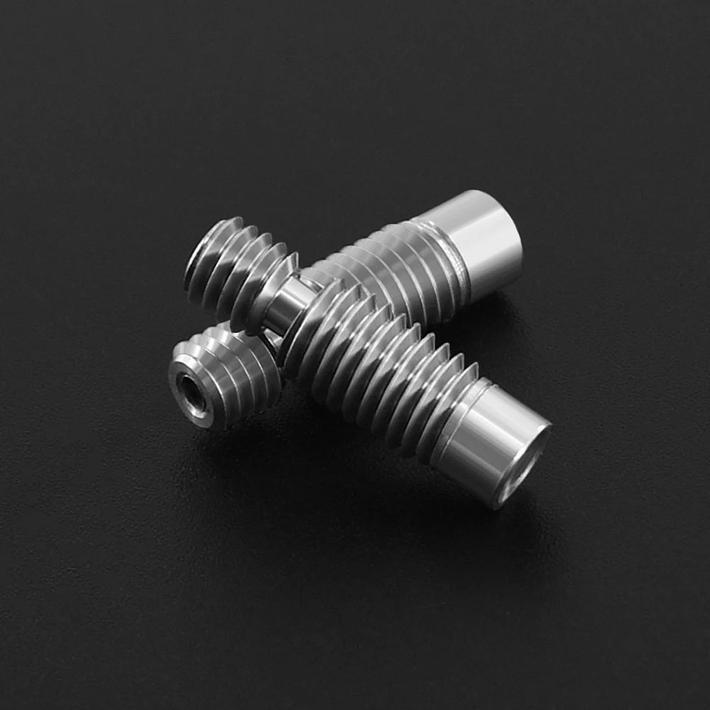 Custom NEW High quality V6 heat break TC4 titanium alloy for 3D Printer Parts E3D V6 HOTEND heater block 1.75MM Filament Smooth Manufacturer