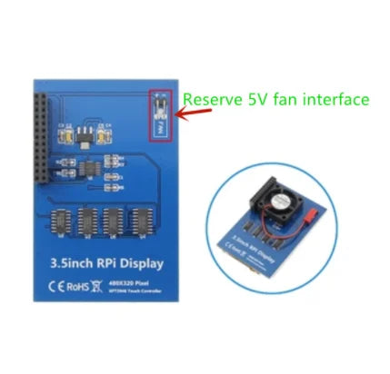 Custom 3.5 Inch TFT LCD  module For Raspberry Pi 2 Model B & RPI B/3 Manufacturer