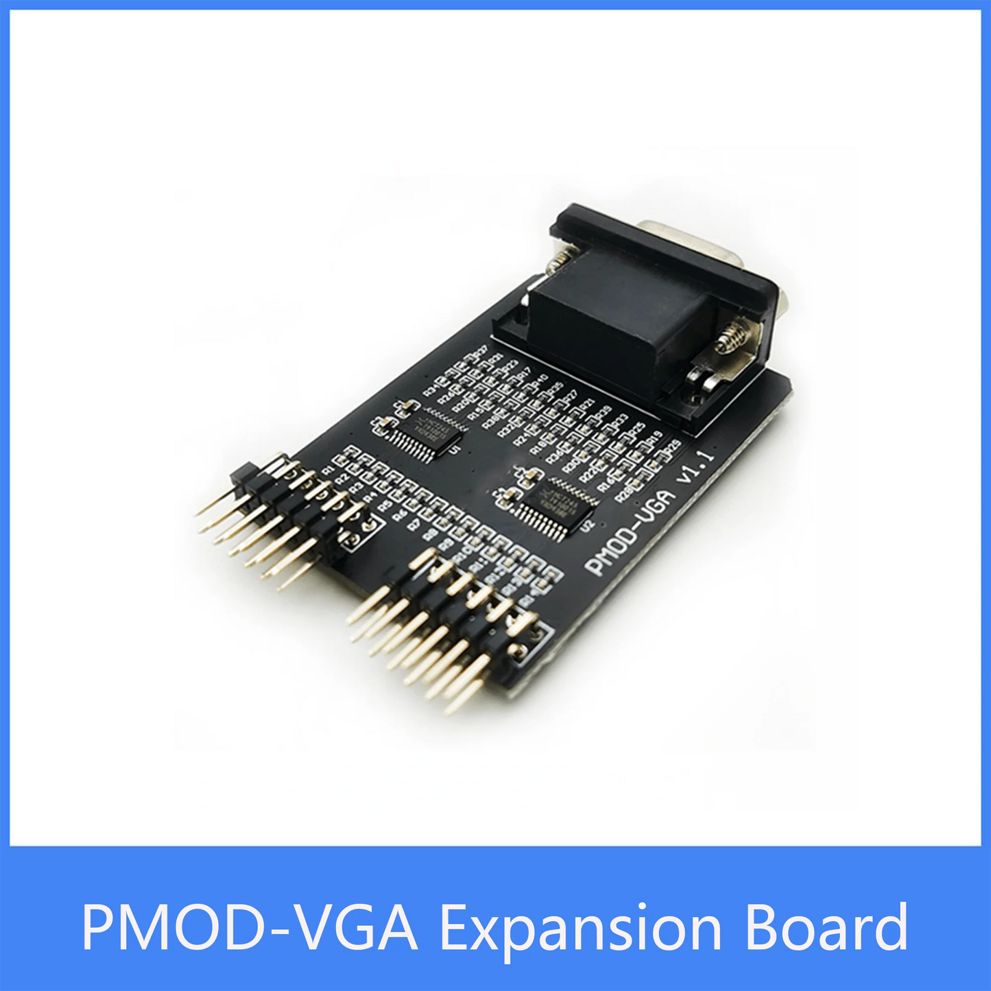 Custom PMOD-VGA Expansion Board iCESugar FPGA Expansion Module Standard PMOD Interface VGA Display Interface Manufacturer