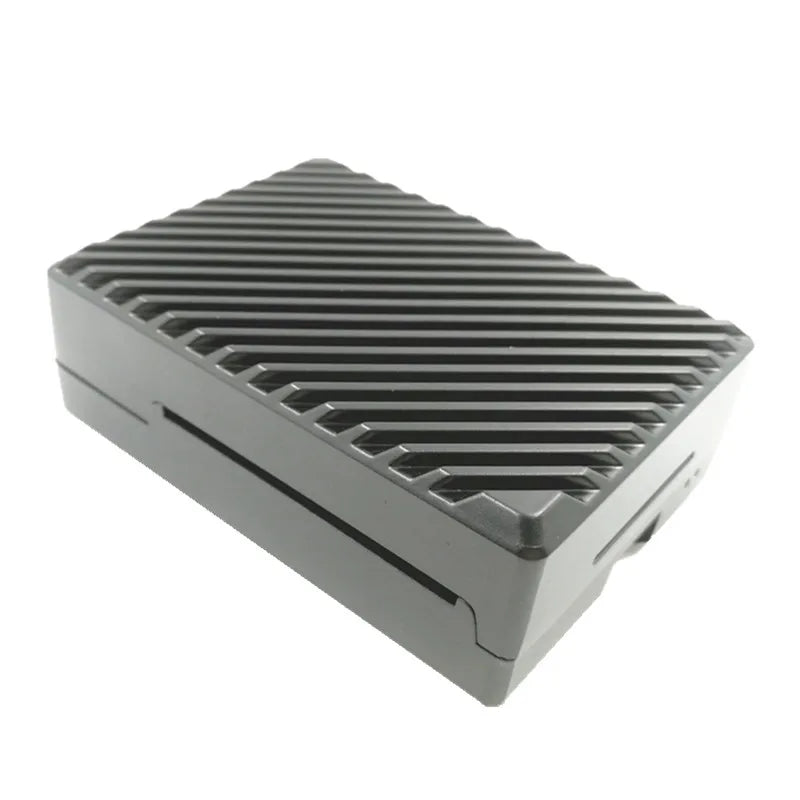 Custom Raspberry Pi Aluminum Alloy 4 Generation Shell Raspberry Pi 4B Metal Box 4B Upper and Lower Cover Cooling Cold Shell Manufacturer