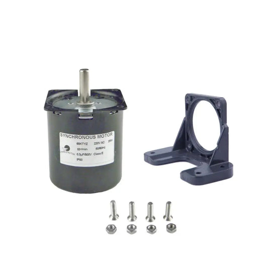 Custom Geared Motor Synchronous 68KTYZ 220V AC 10r/min Eccentric Shaft Reduction Motor Universal Mounting Manufacturer