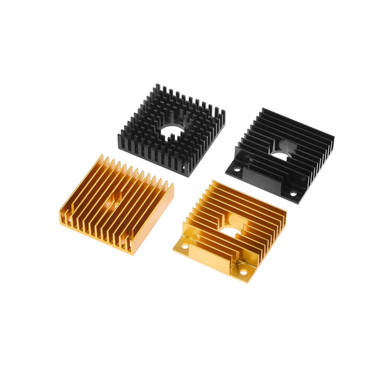 Custom 3D Prints Radiator Aluminum Motor Heatsink Extruded Heat Dissipation Electronic Heat Sink for Ender 3 PRO 42 stepper motor Manufacturer