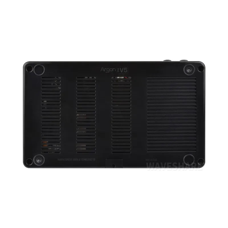 ARGON ONE V5 Case for Raspberry Pi 5 Dual M.2 NVMe PCIe Slots Aluminum Alloy Built-in Cooling Fan