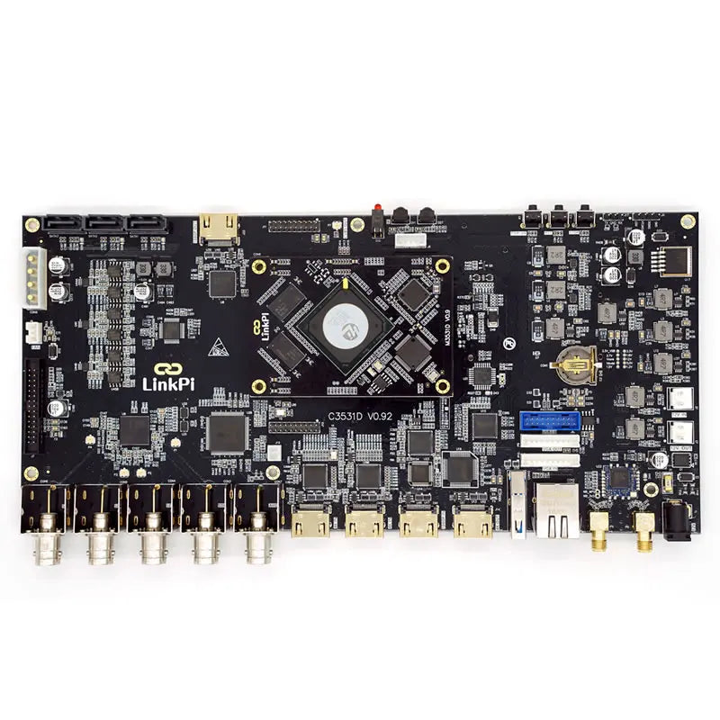Custom  PCBA Hisilicon hi3531d full function HD SDI ahd h265 hevc 3531d development board Manufacturer