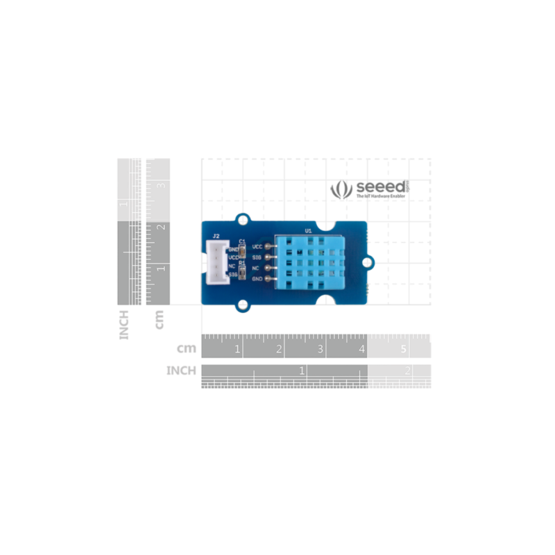 Custom Grove - Temperature &amp Humidity Sensor (DHT11)  Custom PCB solar motor pump driver 3hp pcba