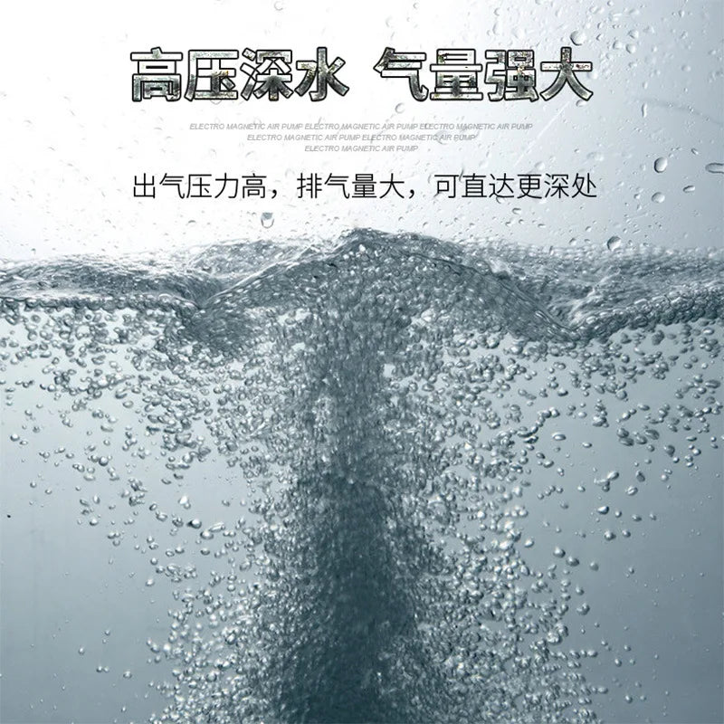 Custom Art product oxygen pump mute fish tank aeration pump aquarium fish breeding high-power aerator aquaculture oxygen mechanism oxyg Manufacturer