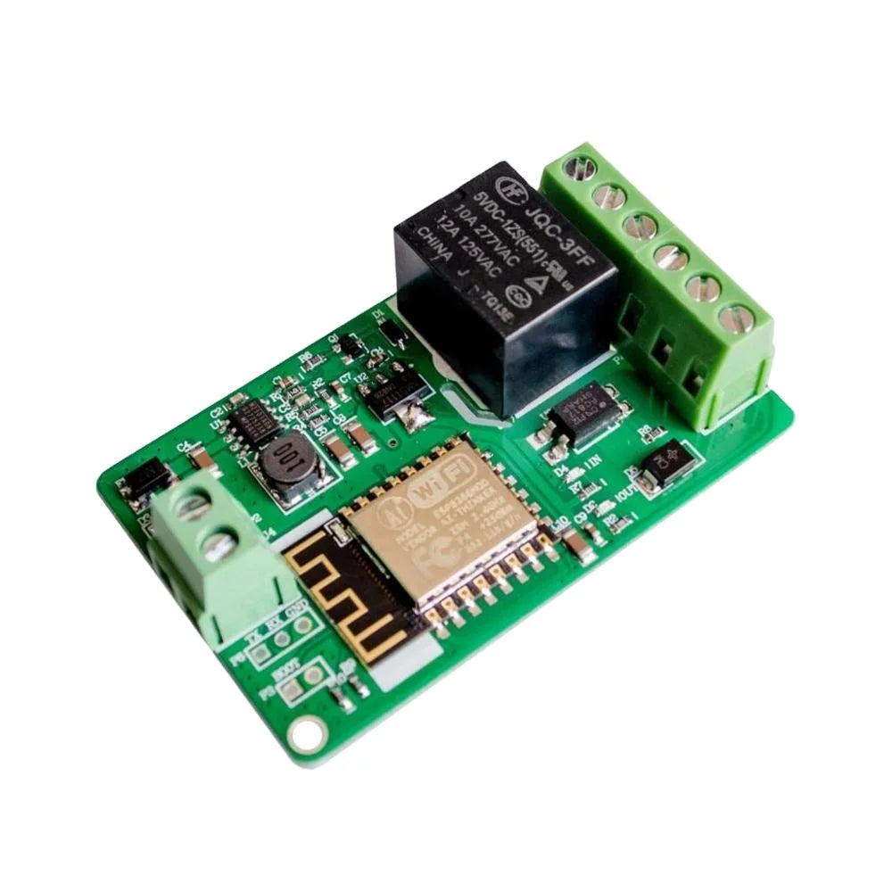 Custom Multilayer PCB Board Electronics Service PCBA Circuit Assembly PCB Manufacturer ESP8266 10A 220V Network Relay WIFI Module Manufacturer