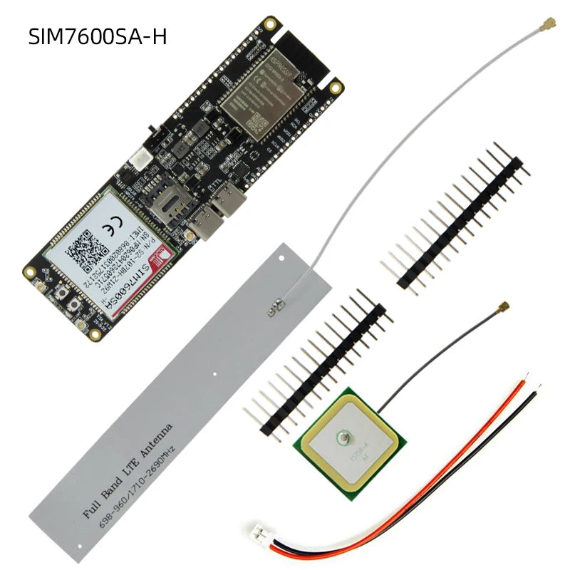 Custom TTGO SIM7600SA-H ESP32 4G LTE Cat4 Multi-Band LTE TDD LTE FDD multiple satellite positioning GNSS GPS GLONASS pcb pcba switch Manufacturer