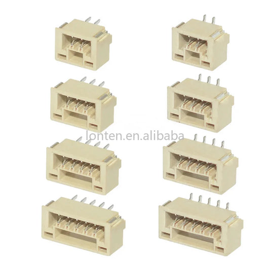 Custom 440pcs/Box GH1.25 2p 3p 4p 5 Pins 1.25mm Pitch Terminal Kit / Housing / SMD Pin Header Connector Wire Adaptor GH Kits Manufacturer