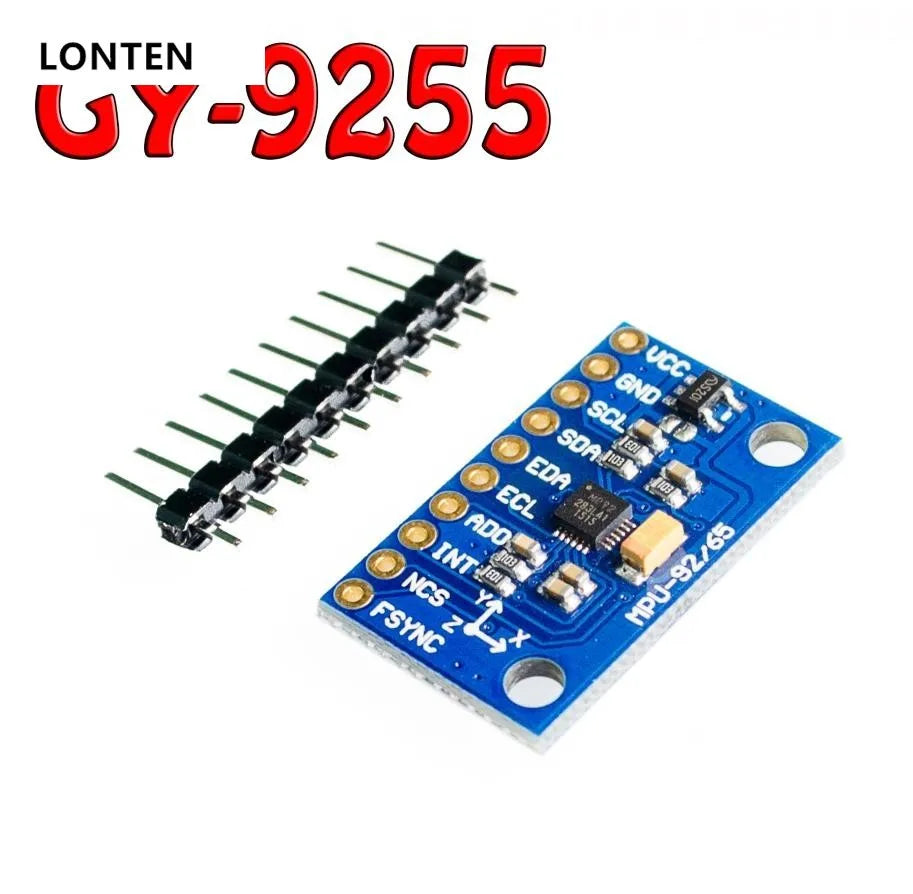 Custom Lonten 5pcs/lot MPU9255 MPU-9255 Sensor Module Three-axis Gyroscope Accelerometer Magnetic Field GY-9255 Manufacturer