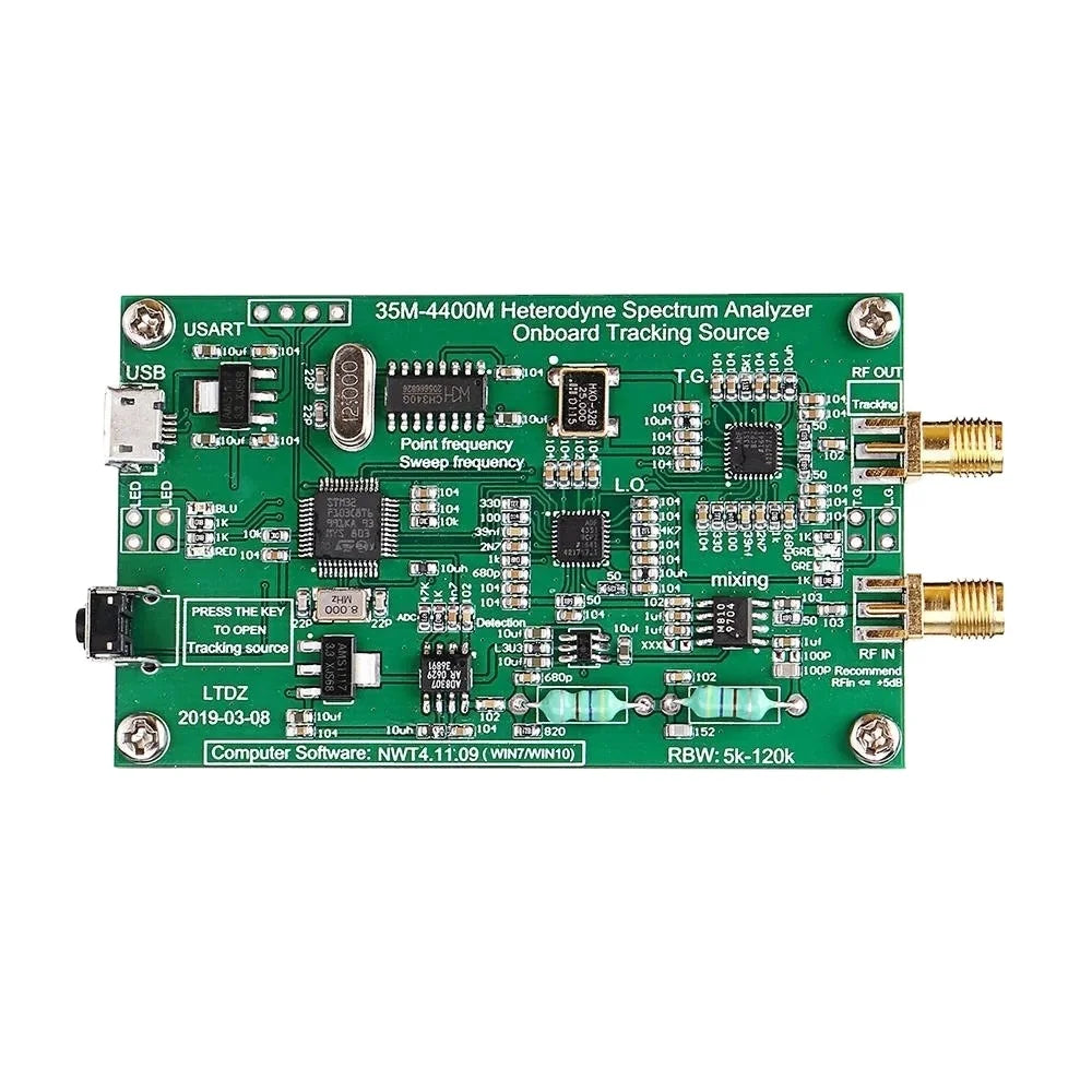 Custom Lonten Spectrum Analyzer USB LTDZ 35-4400M Spectrum Signal Source with Tracking Source Module Board RF Frequency Domain Analysis Manufacturer