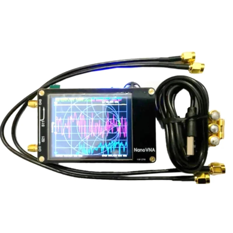 Custom NanoVNA Vector Network Analyzer 50KHz-900MHz Digital Display Touch Screen Shortwave MF HF VHF UHF Antenna Analyzer Standing Wave Manufacturer