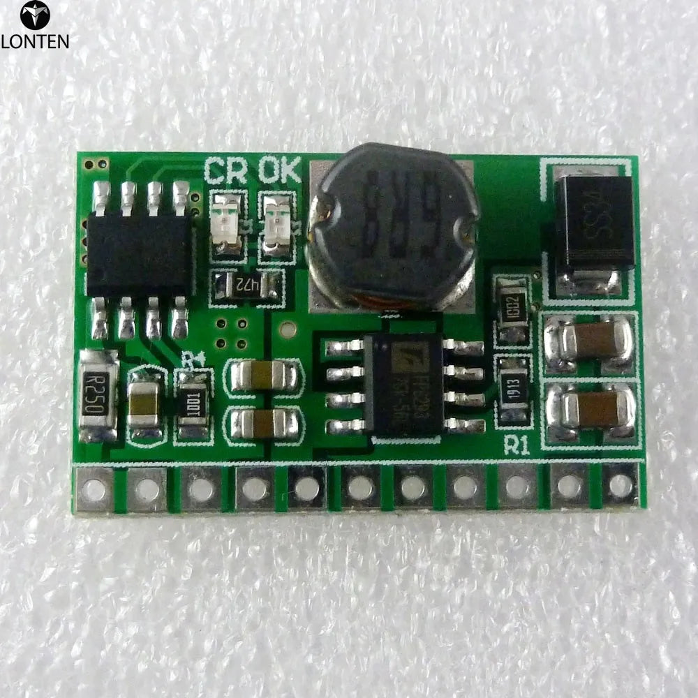 Custom 10W 3.7V 4.2V Charger & 5V 6V 9V 12V Discharger Board DC DC Converter Boost Step-up Module UPS diy Li-lon LiPo lithium battery Manufacturer