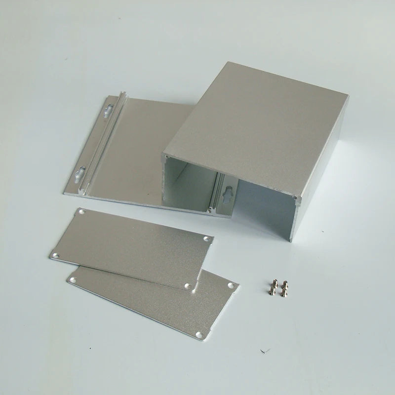 Custom aluminum housing case for electronics project case 55(H)x107(W)x130(L)mm Manufacturer