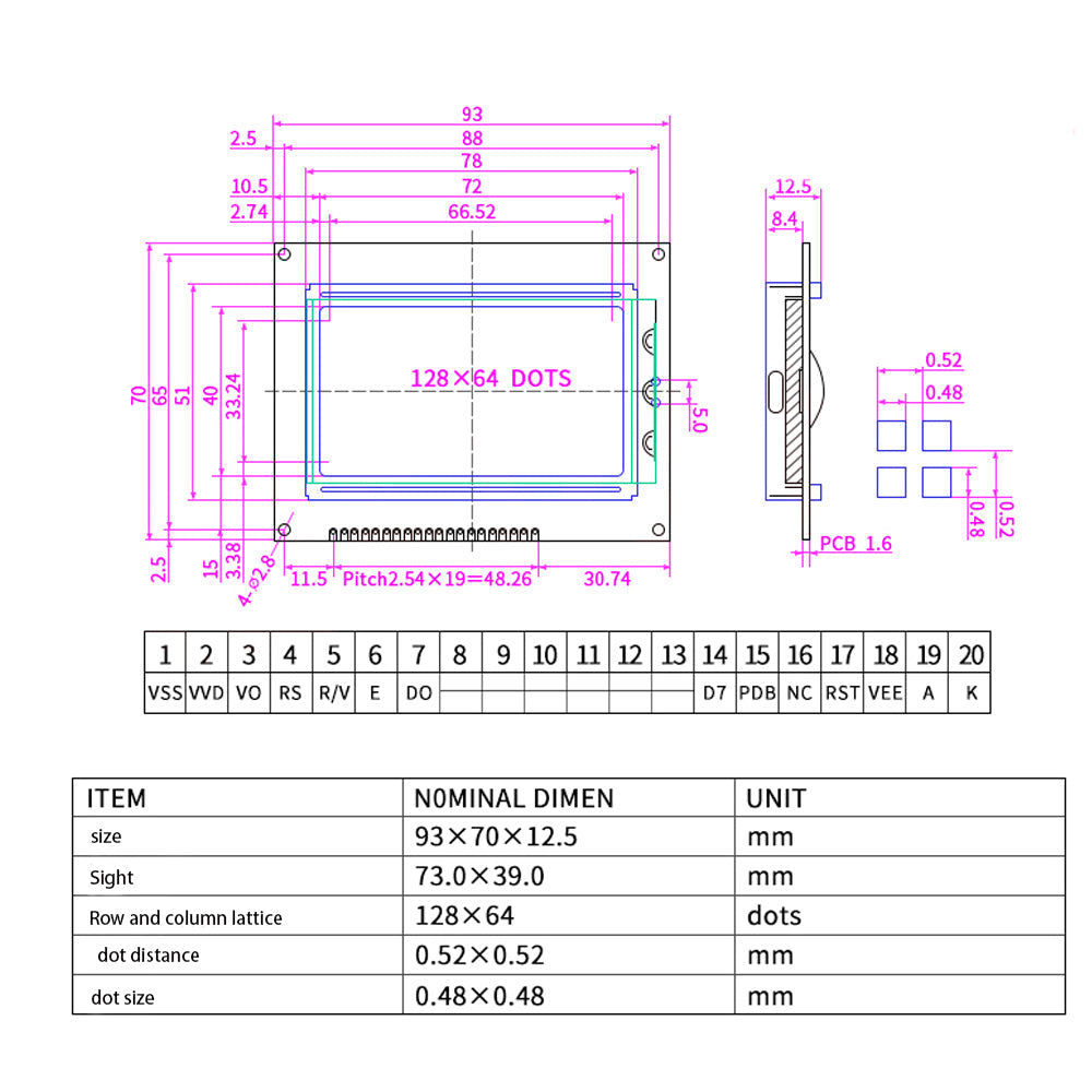 LONTEN 12864 lcd display for 3d printer Smart Controller 3.5&quot; LCD Compatible with ramps1.4 screens Custom