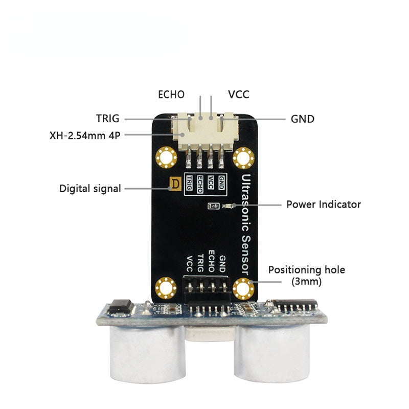 Custom PCB  HCSR04  Ultrasonic Senor Module Microcontroller Sensor for pyBoard  Micropython programming Board pcba infrared