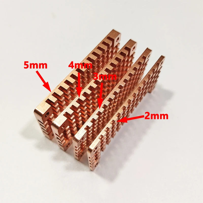 Custom Raspberry Pi 3 Mode Copper Heatsink  Protective Case Passive Cooling Protective Shell Metal Enclosure for Raspberry Pi 3/3B+ Mod Manufacturer