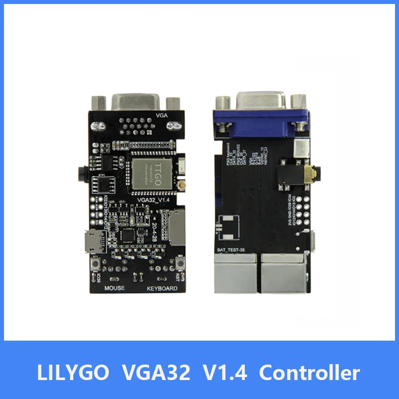 Custom TTGO VGA VGA32 ESP32 PSRAM Module V1.4 Controller PS/2 Mouse Keyboard Graphics Library Game Engine And ANSI/VT Terminal Manufacturer