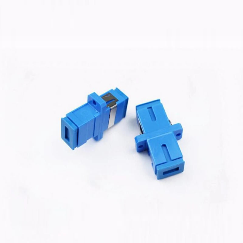 Custom 50PCS/bag SC UPC Simplex mode Fiber optic Adapter SC Optical fiber coupler SC Fiber flange SC UPC connector Manufacturer