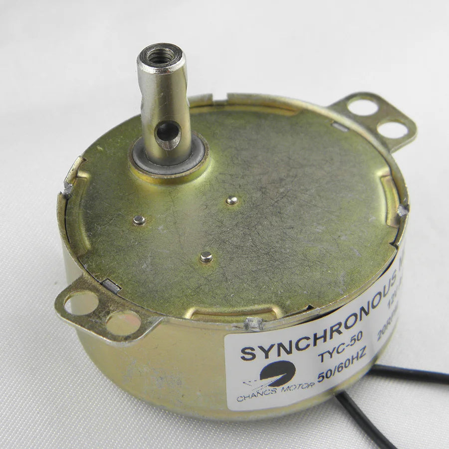 Custom  MOTOR Hot sale TYC50 DC 12V 4W 10-12RPM Synchronous Motor Turntable Gear Box for Microwave Oven Manufacturer