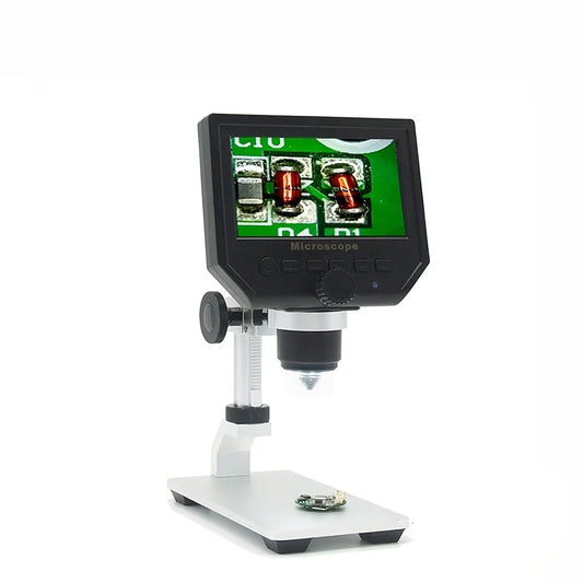 Custom Custom 1pc 600X Digital Microscope Electronic Video Microscope 4.3 Inch HD LCD Soldering Microscope Phone Repair Magnifier G600 Manufacturer