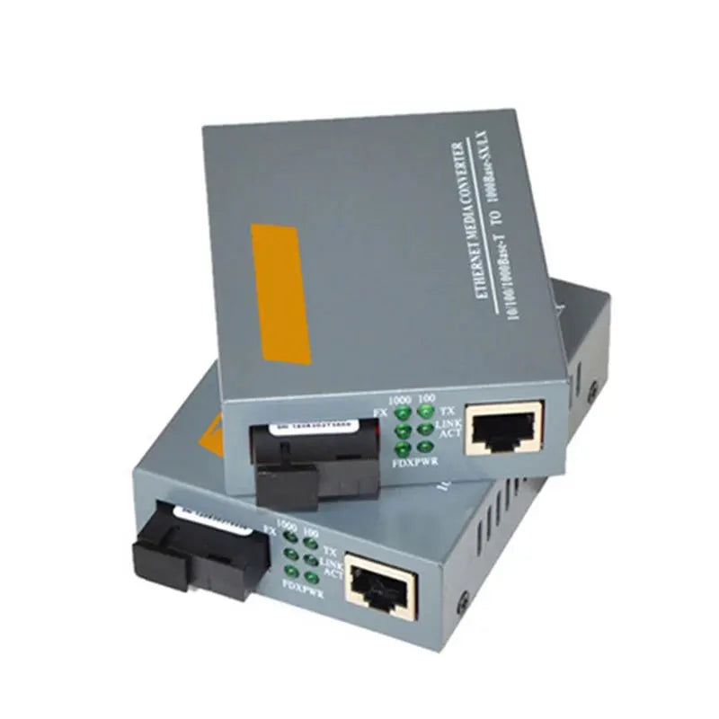 Custom Gigabit Fiber Optical Media Converter 10/100/1000Mbps Single Fiber SC Port HTB-gs-03 External Power Supply netlink Manufacturer