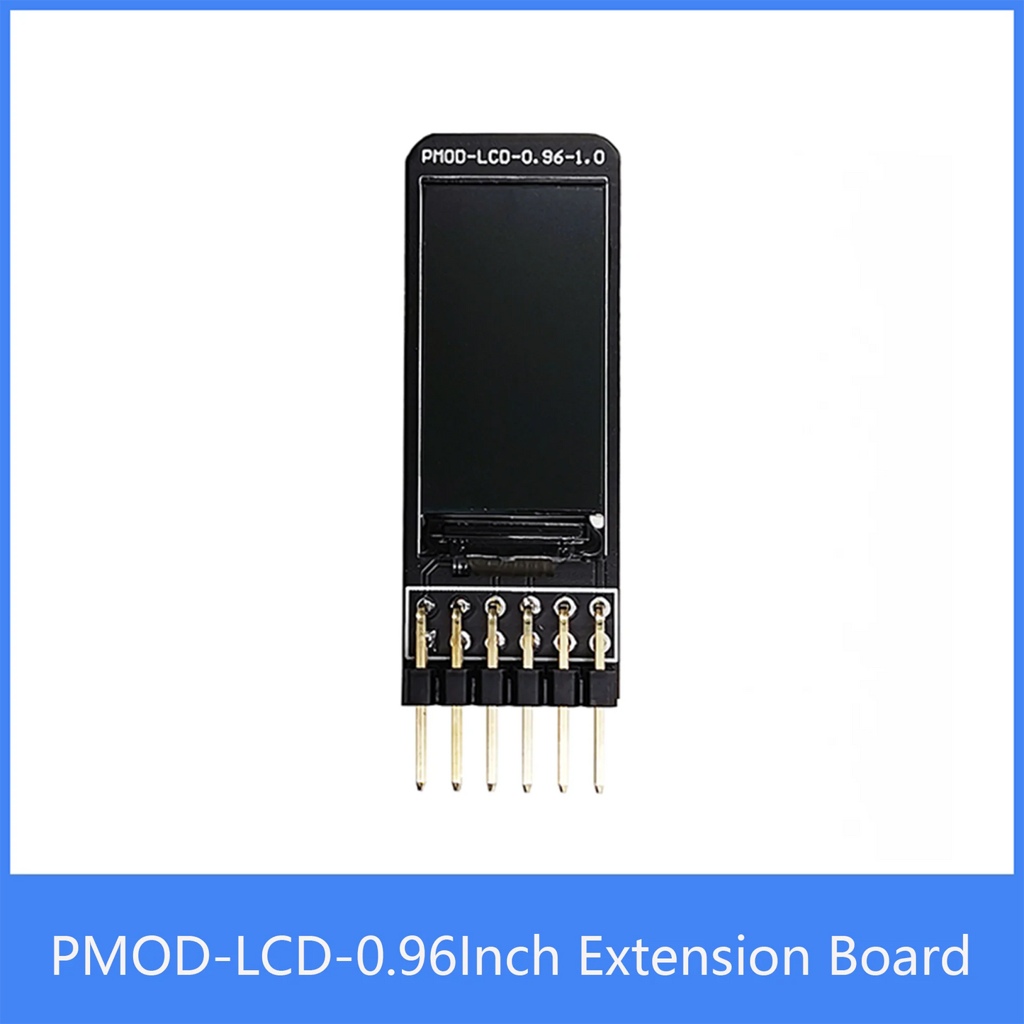 Custom PMOD-LCD-0.96 Extension Board iCESugar FPGA Extension Module Standard PMOD Collector 0.96 inch IPS LCD 160*80 Resolution SPI Manufacturer