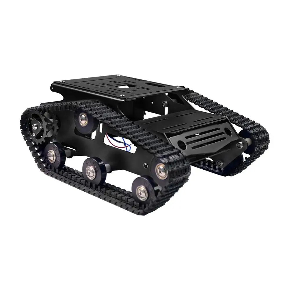 Custom Custom smart robot car Tank chassis kit aluminum alloy motor Raspberry PI DIY remote control robot Manufacturer