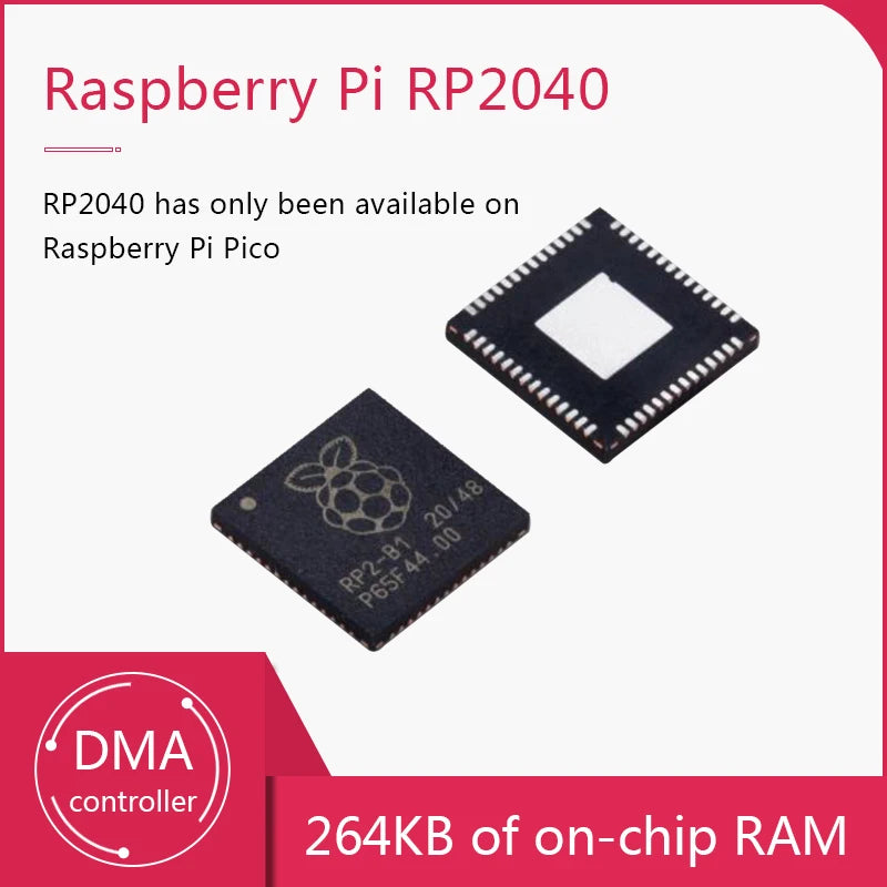 Custom RASPBERRY PI RP2040 chip dual-core high-performance low-power can replace some ST chips W25Q16JVUXIQ chip Manufacturer