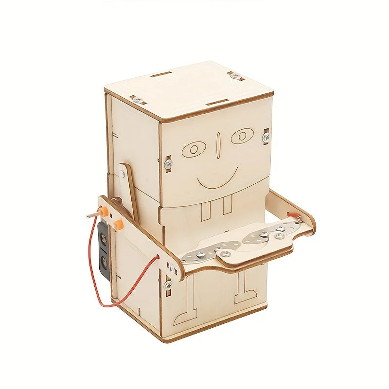 Custom 6+ Year Olds Can Coin-Swallowing Robot with this Educational Science Puzzle Set Physics Experiment Manufacturer