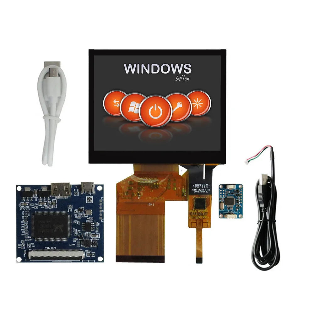 Custom 3.5 Inch LQ035NC111 Multipurpose LCD Screen Display Controller Control Driver Board Digitizer Touchscreen Mini HD-Compatible Manufacturer